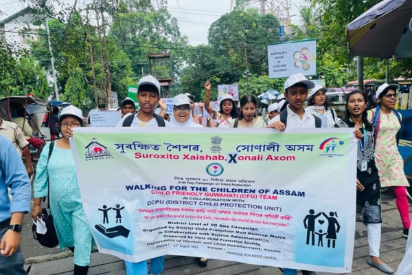 WALKATHON organized by Snehalya , CFG in collaboration with DCPU